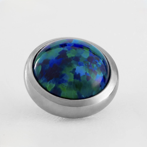 Накрутка с опалом 19 1.2 мм фото 2